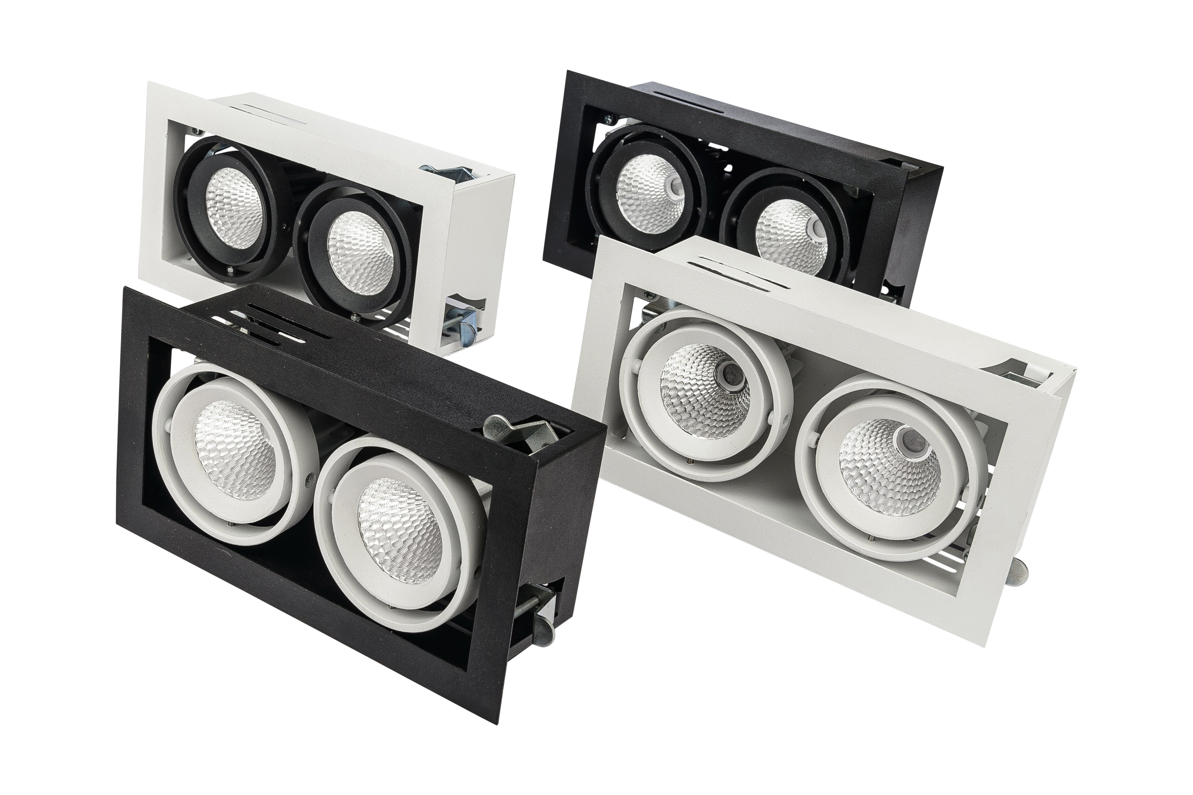 FB 12W x 2 Gimbal Down Light